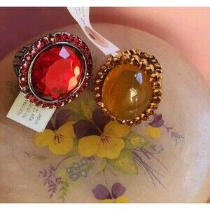 Unbranded Vintage stretch rings Lot Of 2